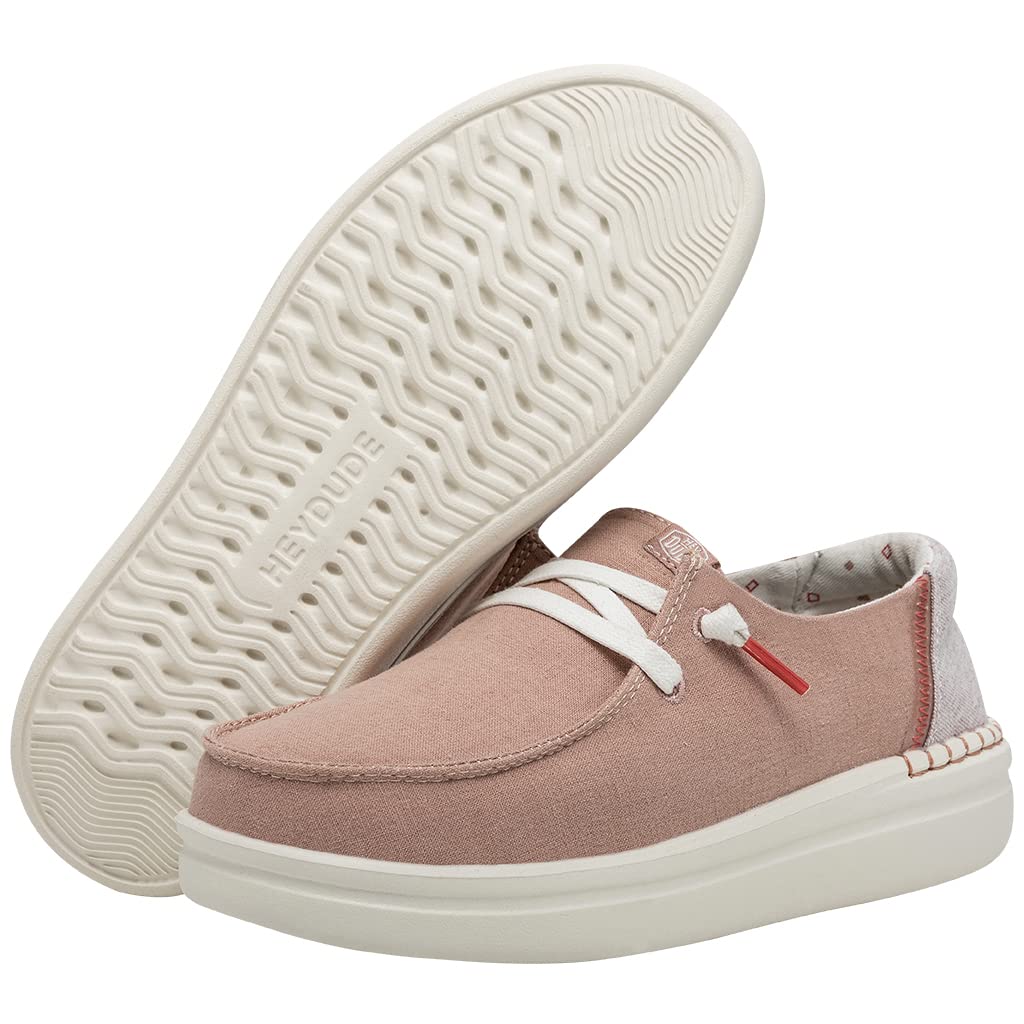 HEYDUDE Wendy Rise Lunar sneaker beige da Donna 40074-2YU
