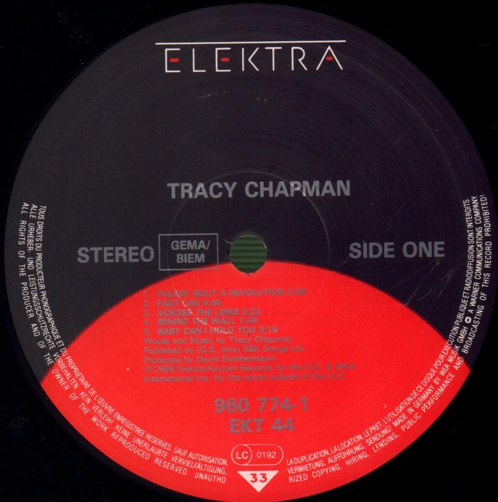 TRACY CHAPMAN / TALKIN' ABOUT A REVOLUTION