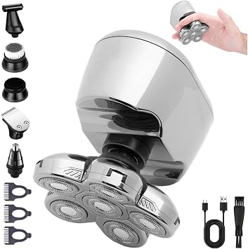 Butt Shaver 1.0, Ultimate Grooming Kit for Men, Washable Wet and Dry Easy Head Shaver, Electric for Shaving Bum, Legs, Chest, and Beyond (1pcs)