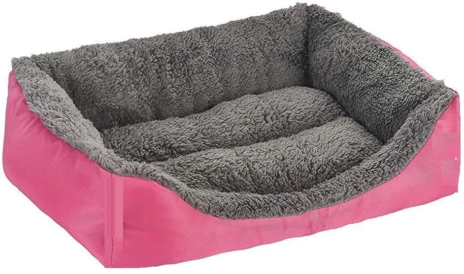 Slatters Be Royal Store Luxury Puppy & Cat Sleeping Sofa BED | Puppies & CAT Pet Bed Only For Small Dogs Washable Couch Super Soft Fluffy Self Warming for Indoor Cats ( SIZE SMALL : 60 * 45 * 20 CM. ) (PINK) (B0C2KXD1DB) Amazon Price History, Amazon Price Tracker