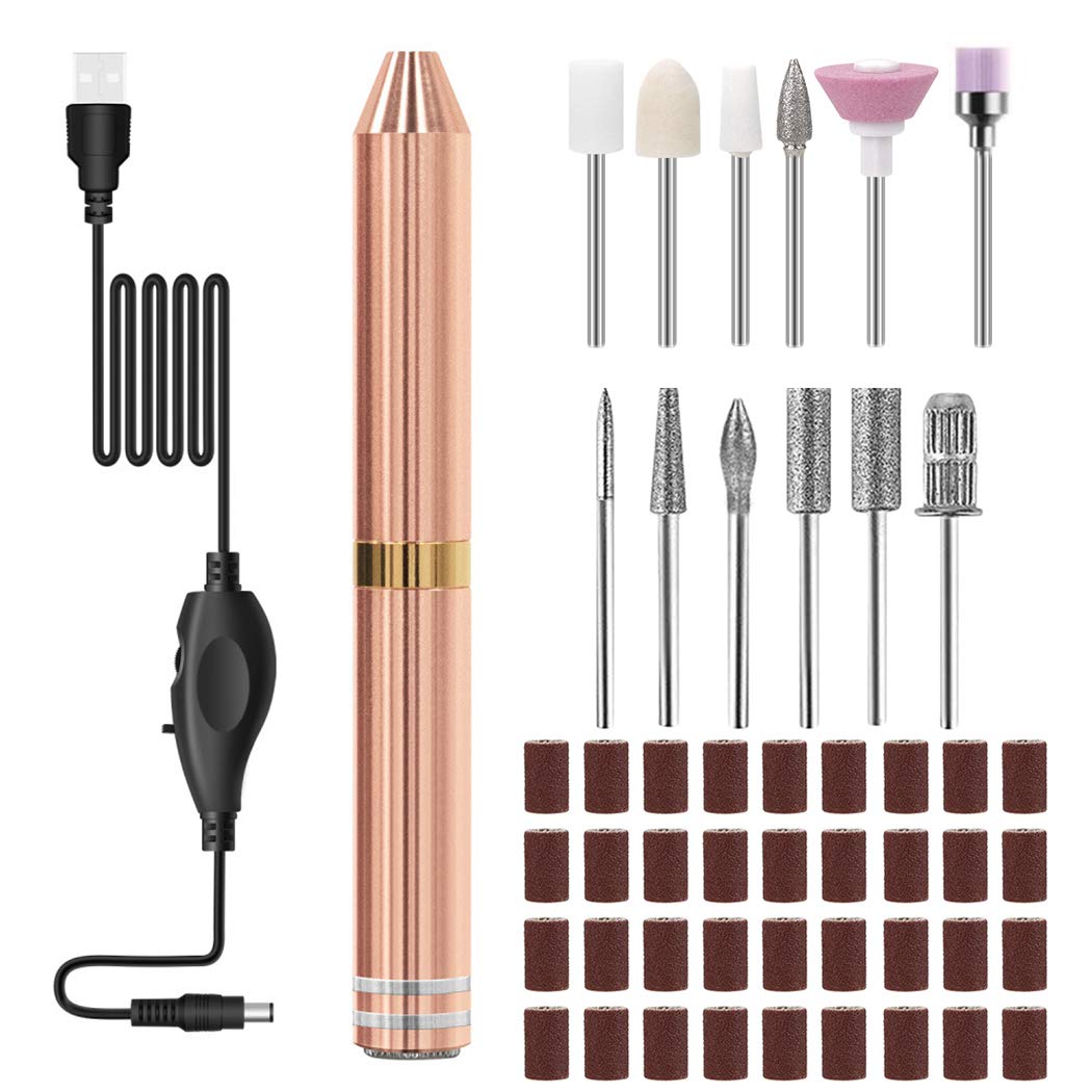 Dorakitten Nail Drill Kit Professional Portable Electric USB Nail Drill