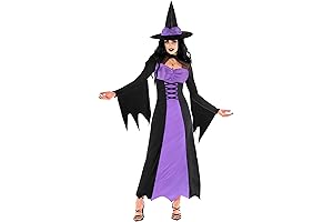 Adult Purple Witches Costume: Halloween Costumes For Women