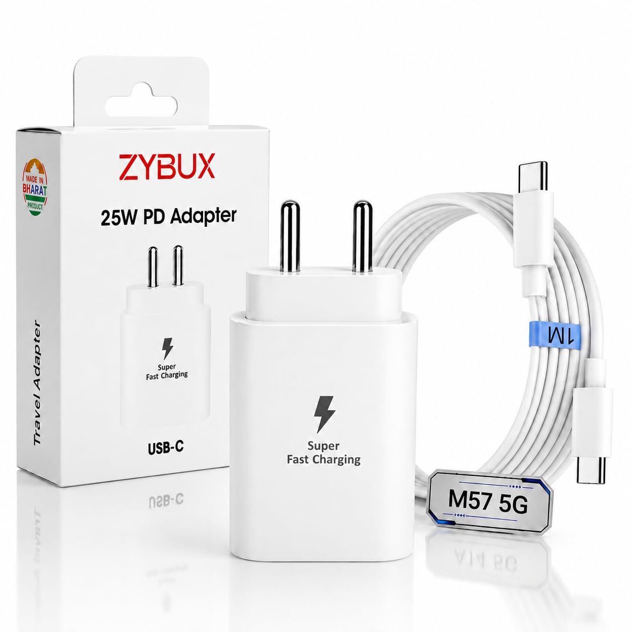 25W USB-C Fast Charger Adapter USB-C to C 1m Cable Compatible with Galaxy A27/A04/A05/A06/M47/M04/M05/M06|F04/F05/F06/F07/Tab S8|S9|S10 Phone and Tab Series-image-31