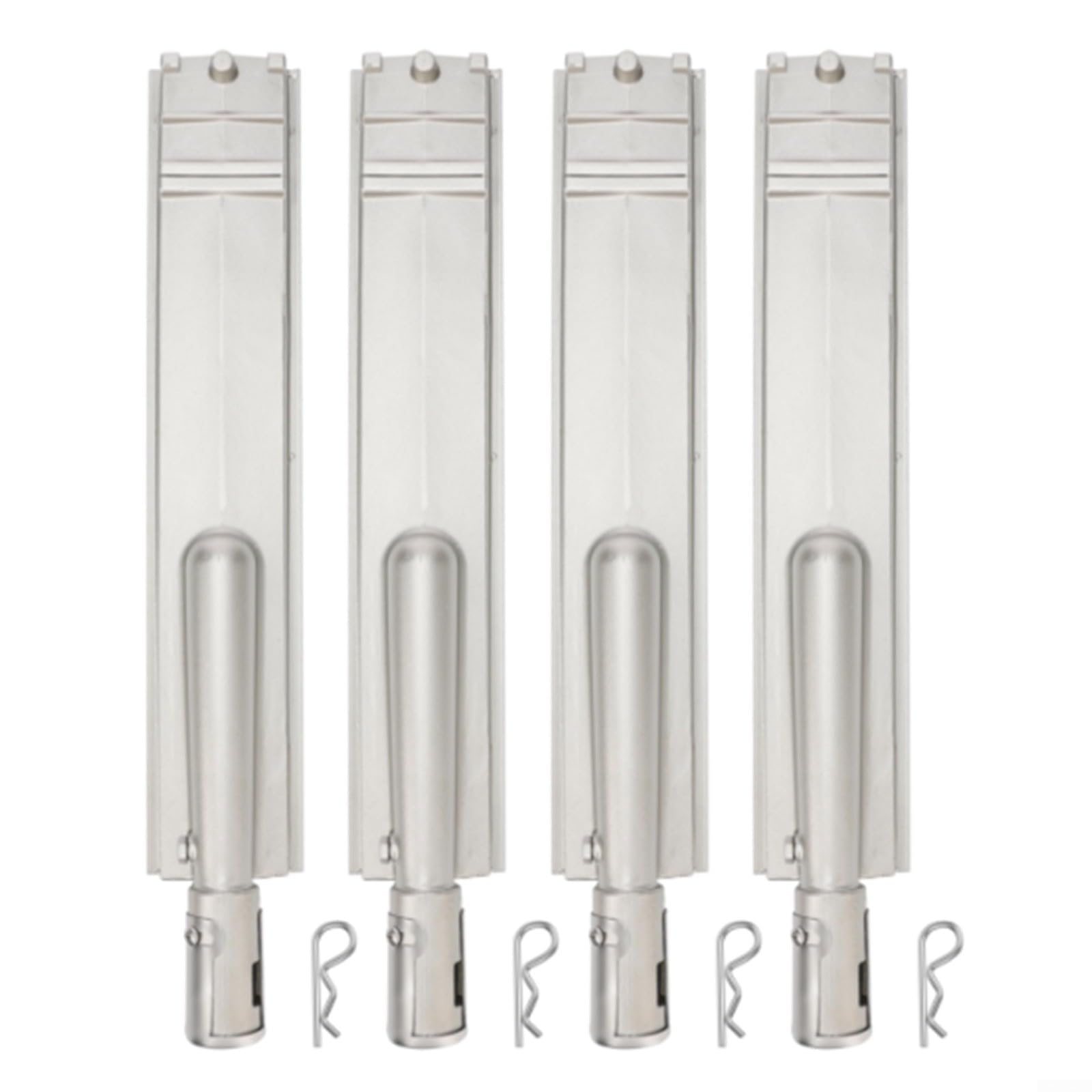 Bruciatore a gas in acciaio inox 304 da 40,6 cm, larghezza 7,9 cm, distribuzione uniforme del calore per CIT-SS 23301 16516 26106 44305 (2 pezzi)
