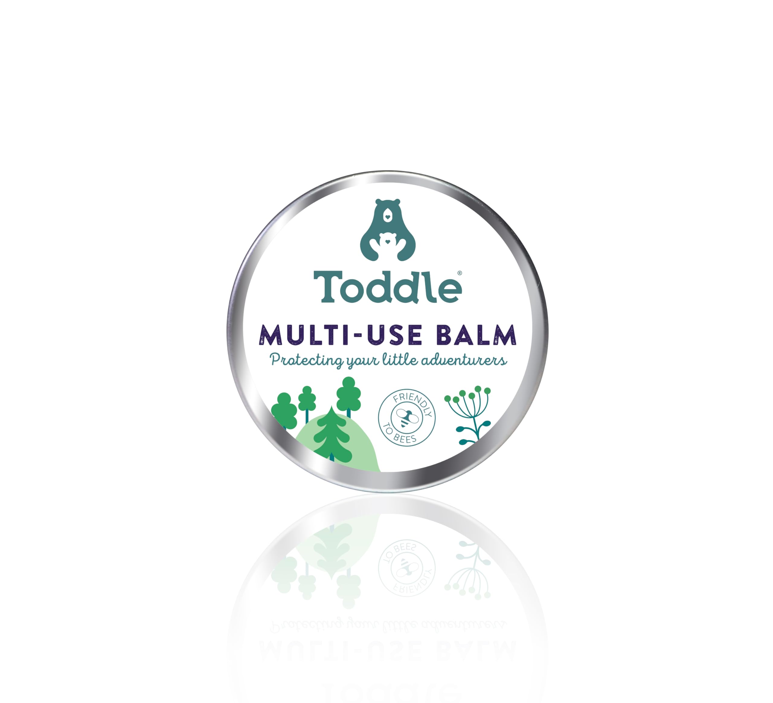 Toddle Protective Adventure Balm 30ml | Organic Oils | Lanolin-Free Plant Based Vegan Formula | Vitamin E | Natural Moisture Boosters | Perfect for Sore Bottoms and Body Rashes