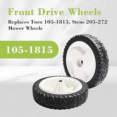 Miniatura 4 de Parts Camp Reemplaza el conjunto de engranajes de rueda 105-1815, ruedas de tracción delantera para recicladores Toro de 22 pulgadas 20001-20111
