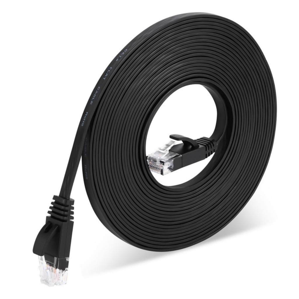 Tsophreniq Ethernet Cable Cat6 Flat Internet Cable Networking Cable Rj45 Cable Replacement Laptop