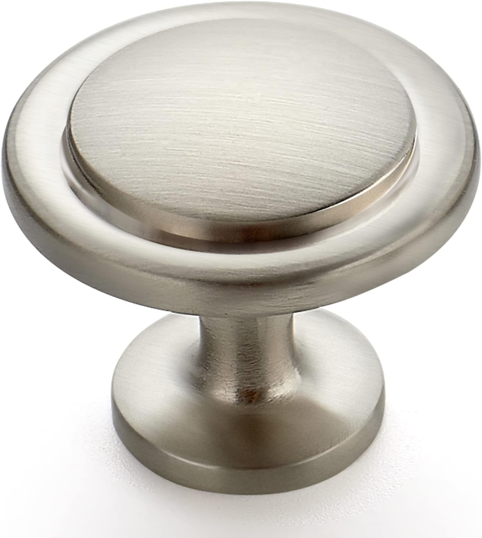- Ravinte 30 Pack Brushed Nickel Cabinet Pulls 1-1/4 inch Kitchen Drawer Pulls Cabinet Door Handles Knobs for Dresser