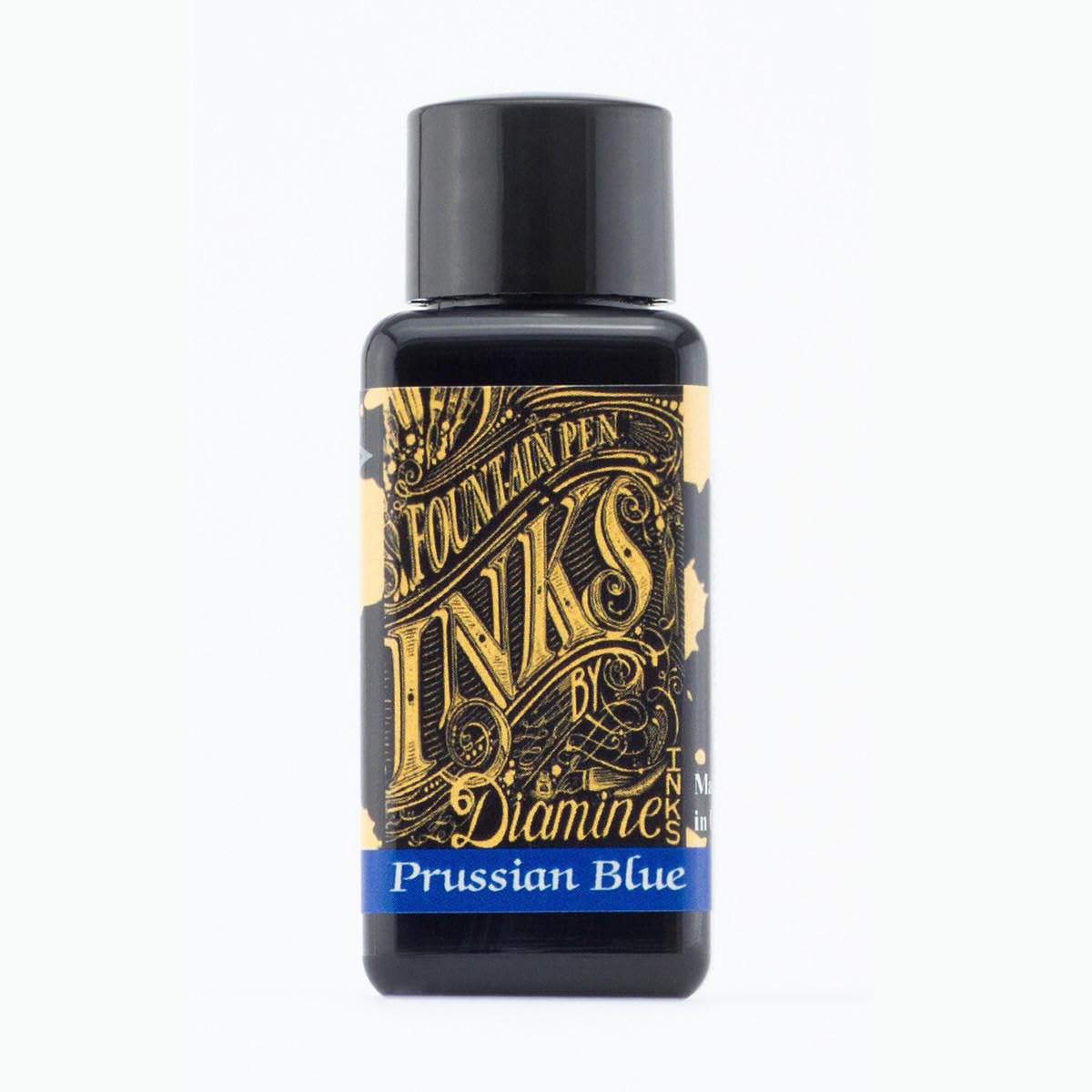 Diamine 30ml Prussian Blue Fountain Pen Ink Bottle