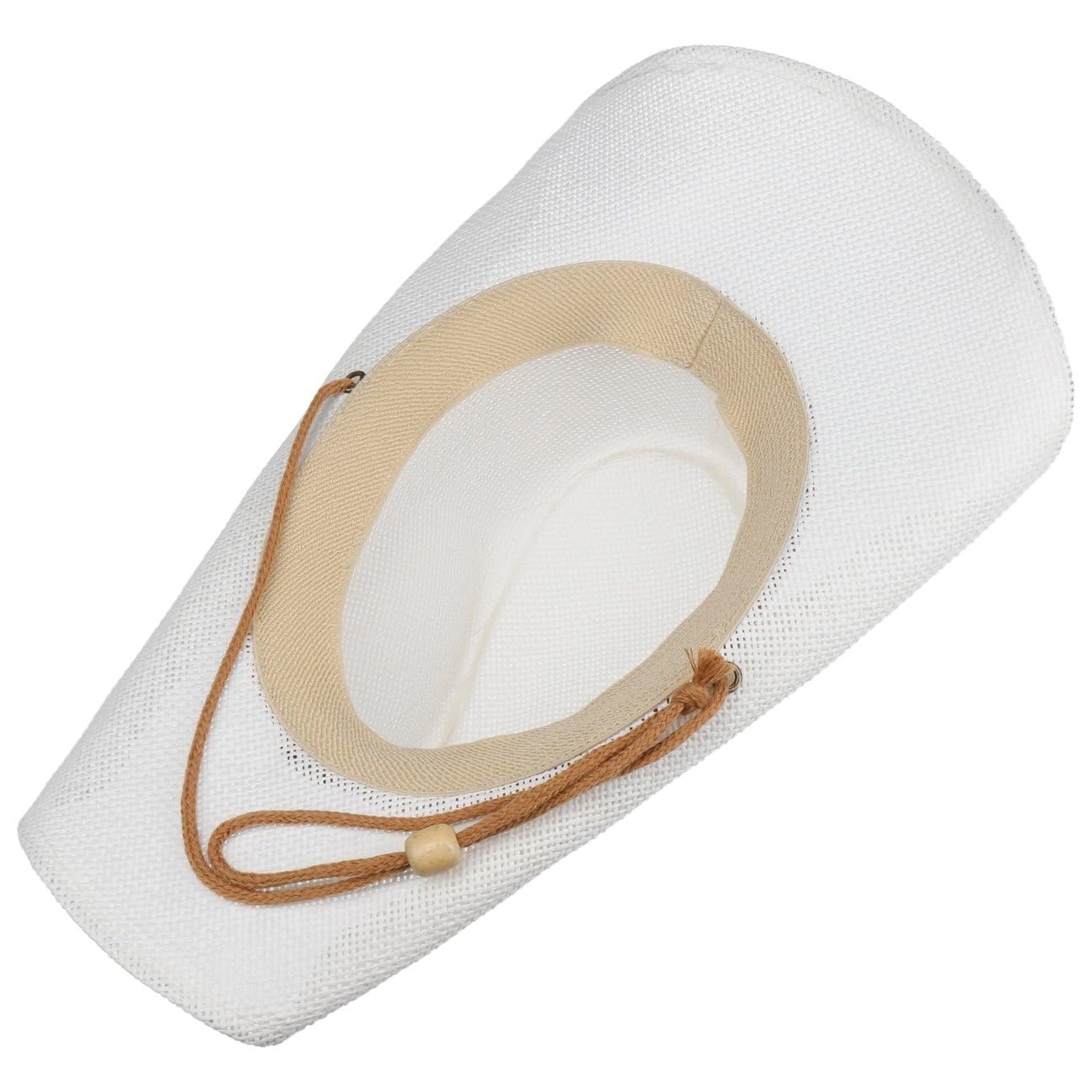 Lipodo Chapeau en Paille Vescadosa Western Femme/Homme - D'Ete de Cowboy Soleil Printemps-ete Ete