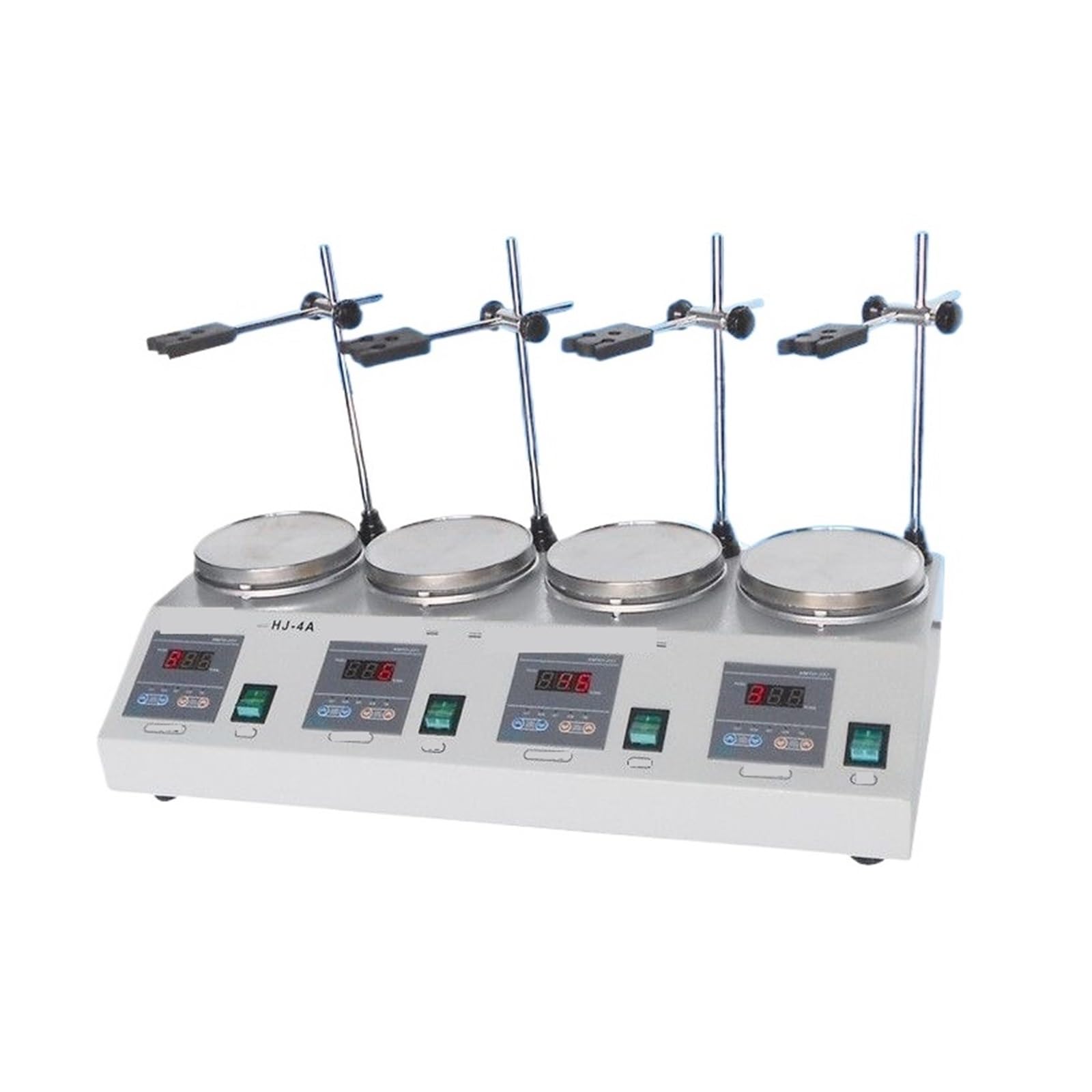 Agitatore Magnetico Multi Link 2/4/6A Riscaldamento Quadruplo Digitale,per laboratorio(HJ-6A)