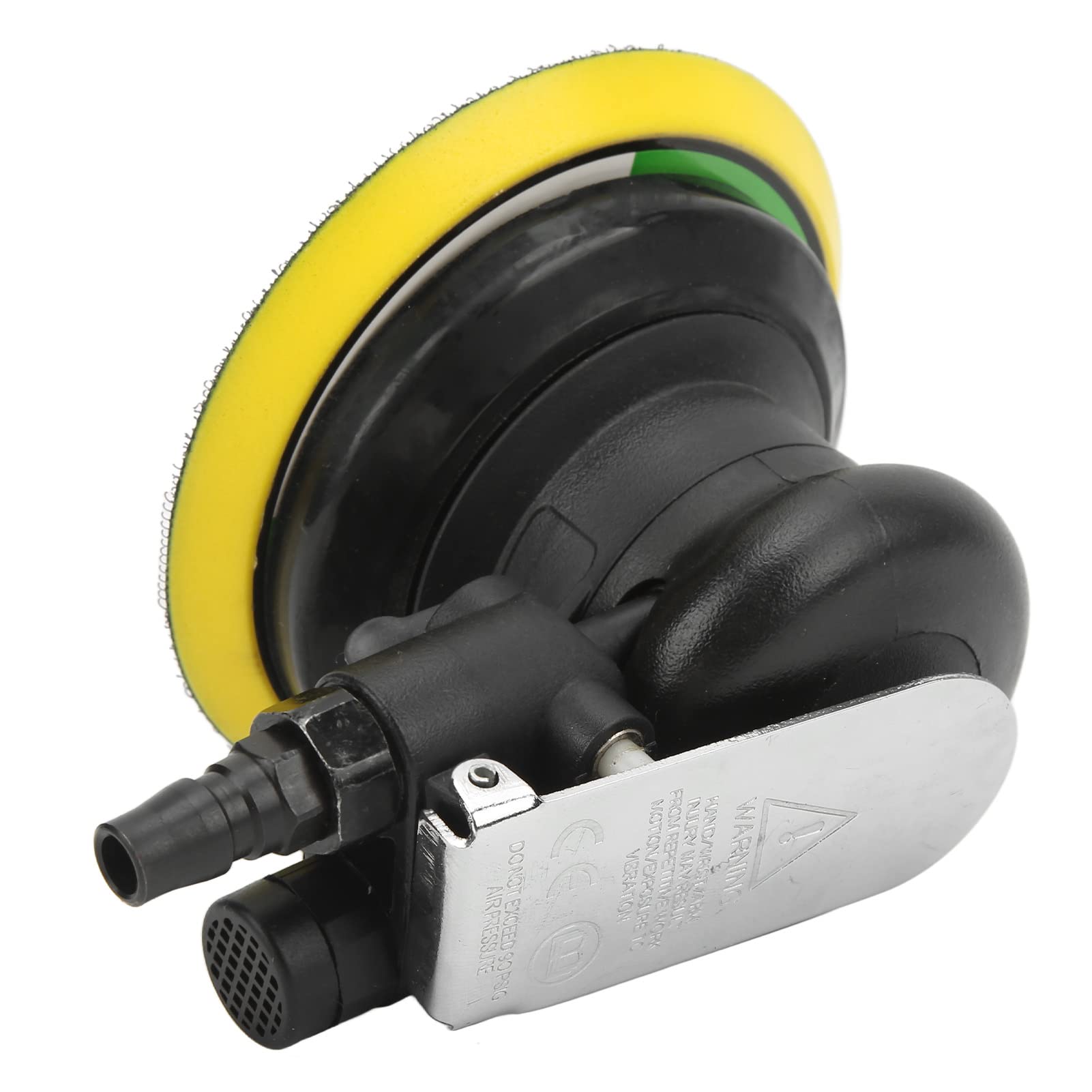 Smerigliatrice pneumatica da 5 pollici, macchina per levigatura pneumatica con velocità variabile fino a 12.000 giri/min e bassa rumorosità, smerigliatrice ad aria per la