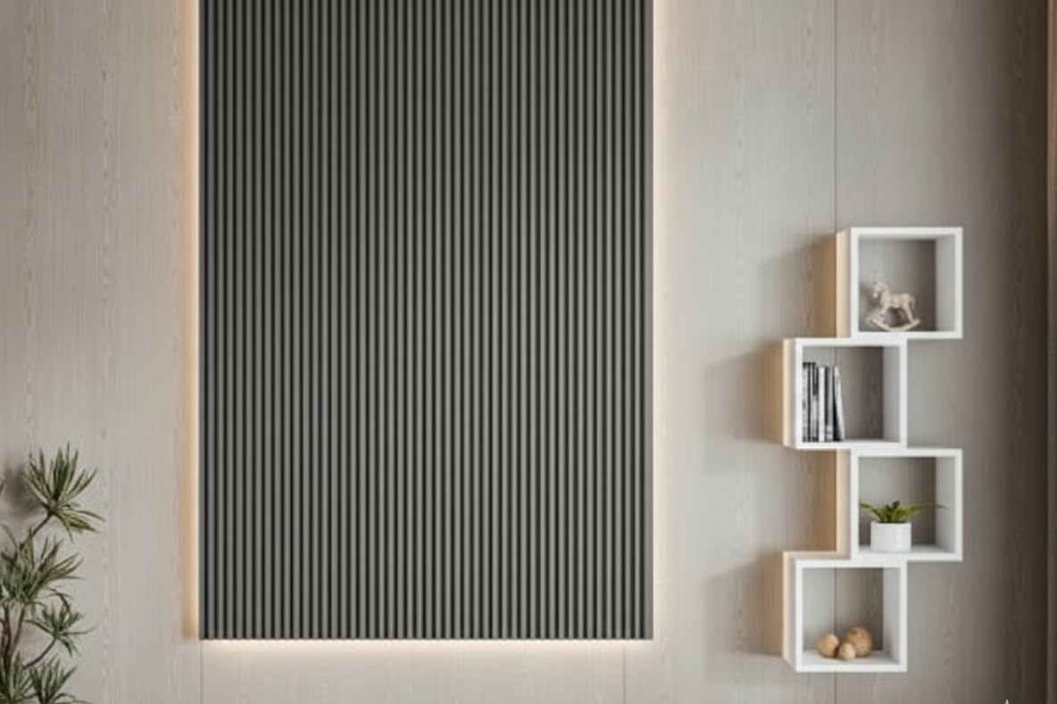 Frosted Slats Multi-Purpose Floating Shelf-image-43