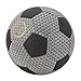 NIZUUONE Luminous Glowing Football Luminous Glowing FootballHolographic Reflective Football, Wear Resistant Holographic Reflective Football PU Machine Stitched Luminous Footballfor Night