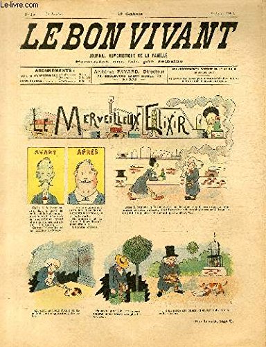 Le bon vivant n°230 - Le merveilleux élixir
