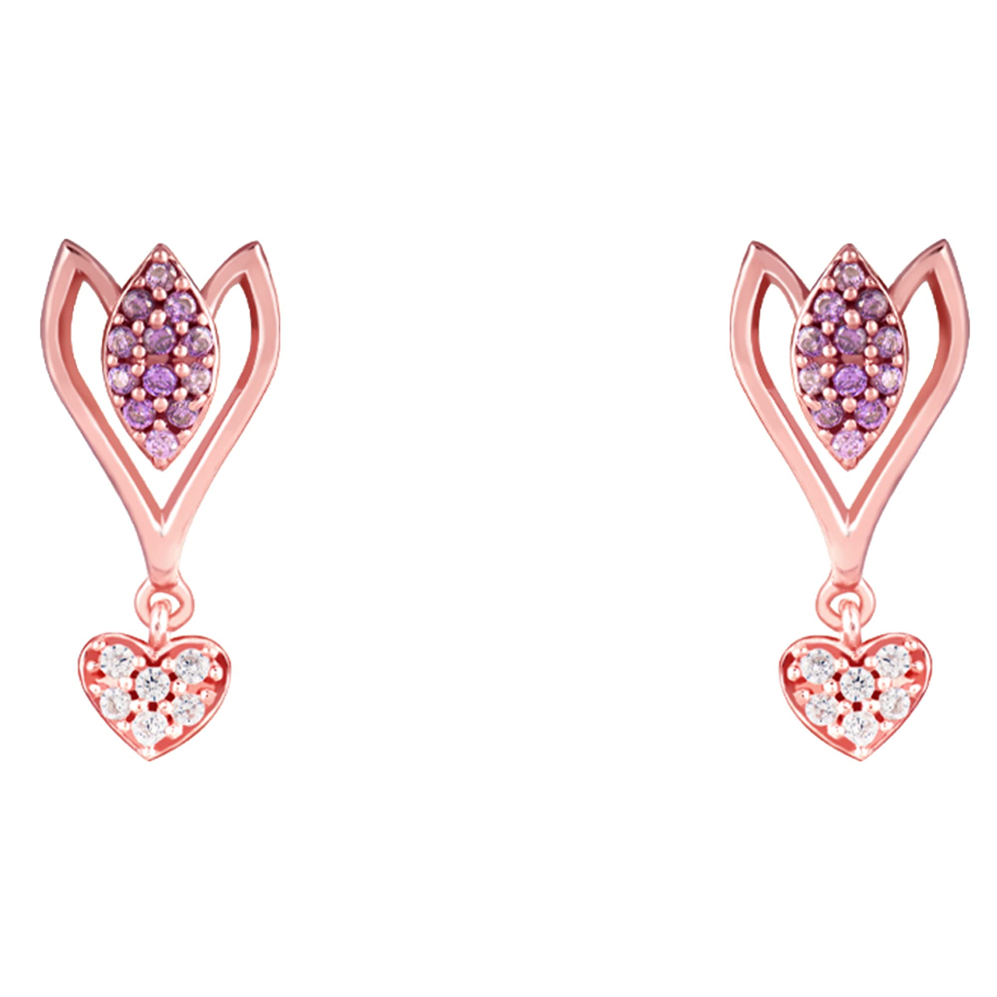 GIVA 925 Silver Rose Gold Flower Love Earrings | Drops to Gift Women & Girls | With Certificate of Authenticity and 925 Stamp | 6 Month Warranty* (B0BM6FW778) Amazon Price History, Amazon Price Tracker