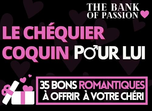 Le chéquier coquin pour lui - 35 bons romantiques à offrir à votre chéri: Le chéquier pour les couples | 30 chèques romantiques pré-remplis +5 ... couples Cadeau anniversaire st valentin