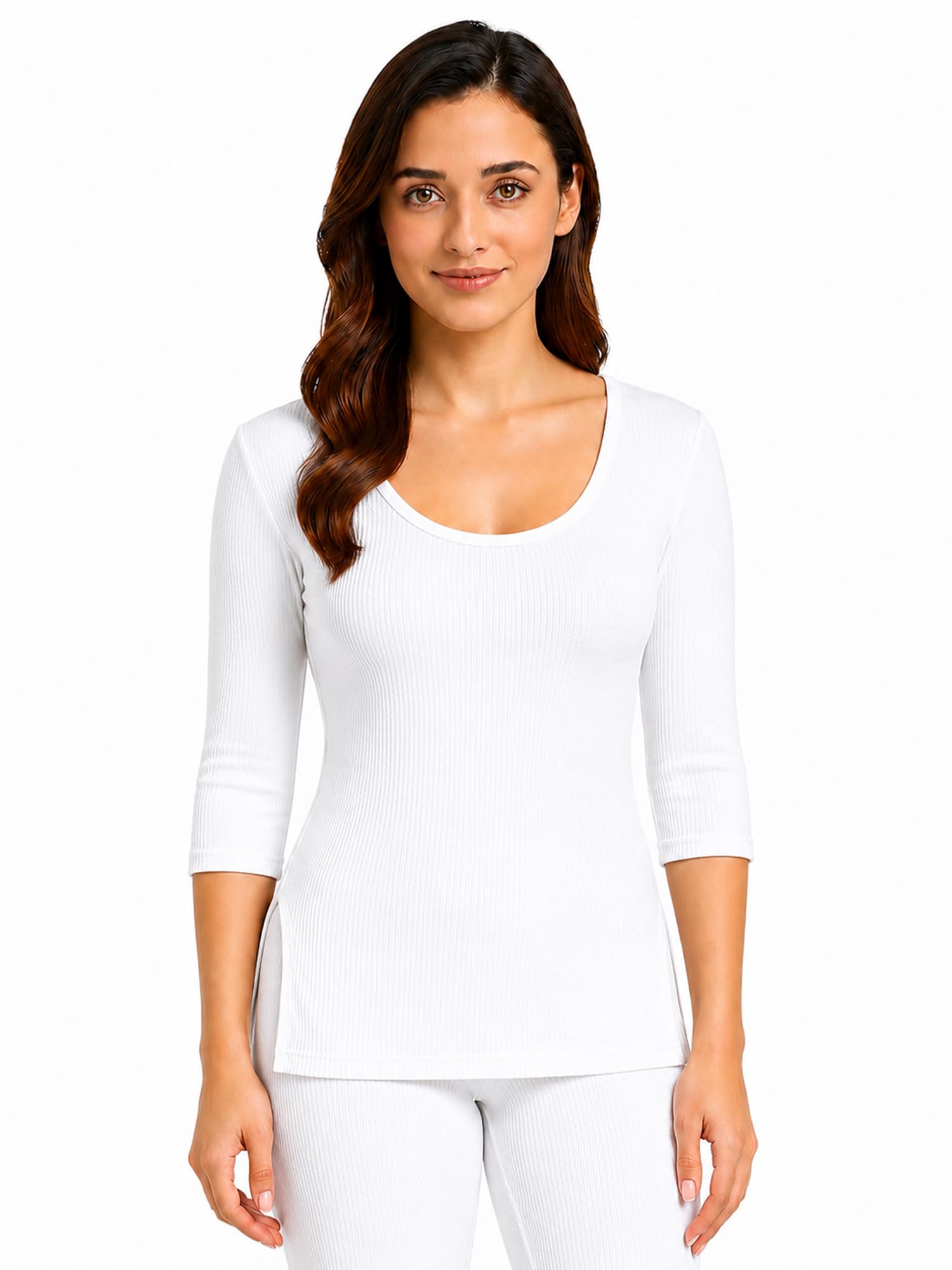 bodycare insider Women's Top (B208_80_Off-White_Small)-picture-38