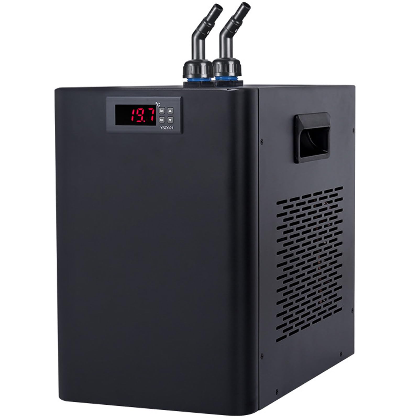 HENGCMM Enfriador de Acuario, Enfriador de Agua para Acuario de 160L/300L/500L, máquina de enfriamiento del Acuario Enfriador de Tanque de Peces para Funcionamiento silencioso,300L/79GAL