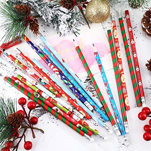 Lápices Navidad Madera Outus 48 Pzs Multicolor miniatura 7