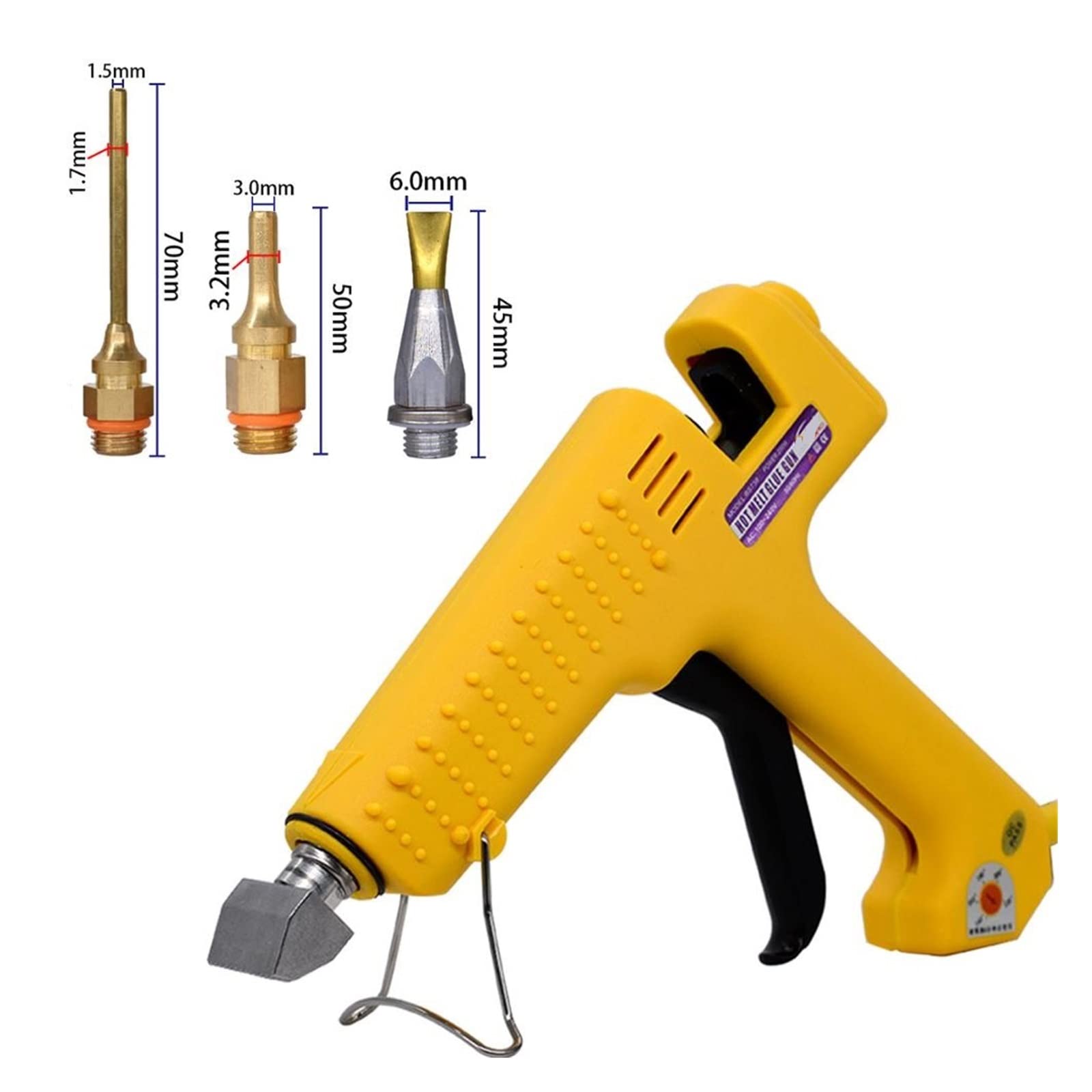 Aste Ad Alta Potenza Da 250 W For Pistola For Colla La Temperatura Di Produzione Commerciale Professionale Può Essere Regolata Con Lo Strumento Di Fusione A Caldo per l'artigianato(CPS-1)
