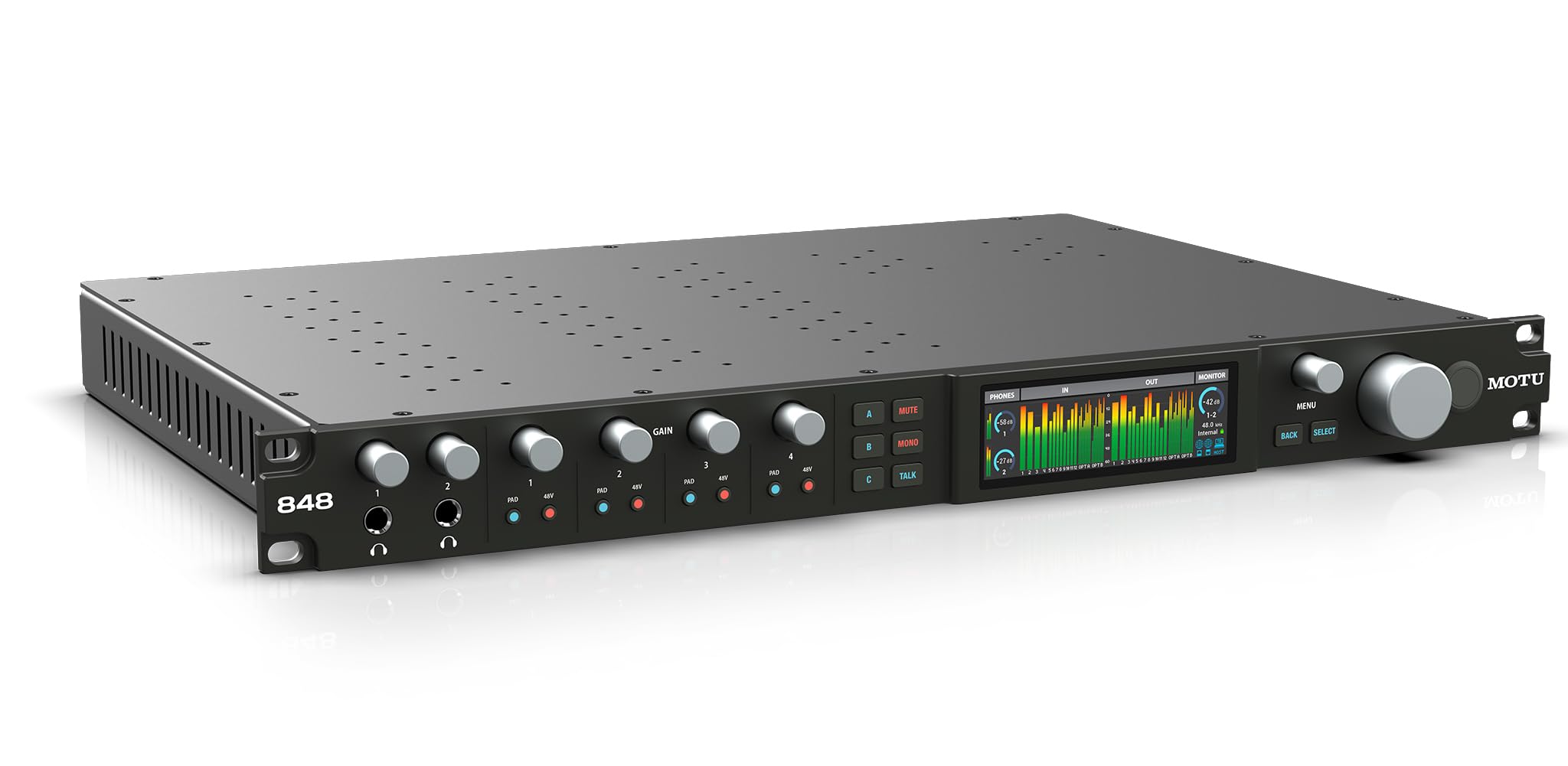 Amazon.co.jp: MOTU 848 28in 32out Thunderbolt 4 / USB 4 / AVB