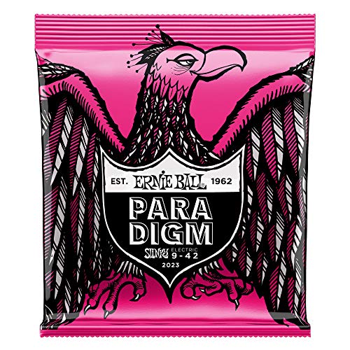Cuerdas para guitarra elctrica Ernie Ball Super Slinky Paradigm - calibre 9-42