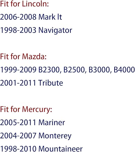 Miniatura 5 de Rpkey Funda de silicona para llavero de entrada sin llave repuesto para Ford Lincoln Mercury Mazda CWTWB1U331 GQ43VT11T CWTWB1U345 8L3Z15K601B