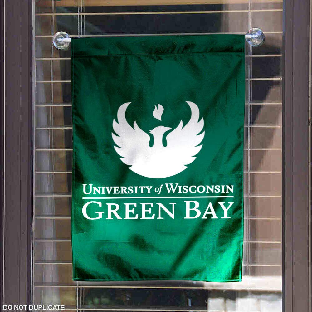 UW Green Bay Phoenix NCAA Garden Flag – Double Sided 13x18 Inch Polyester Flag For Yard & Home - View #8