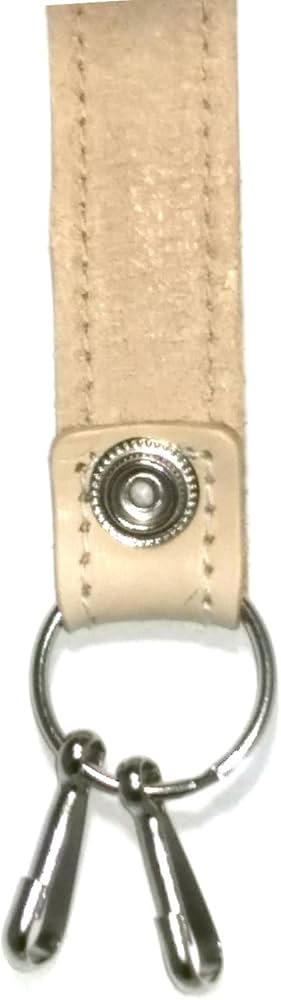ロキ(Roki) Swing S039DBR Genuine Leather Key Chain, Made in