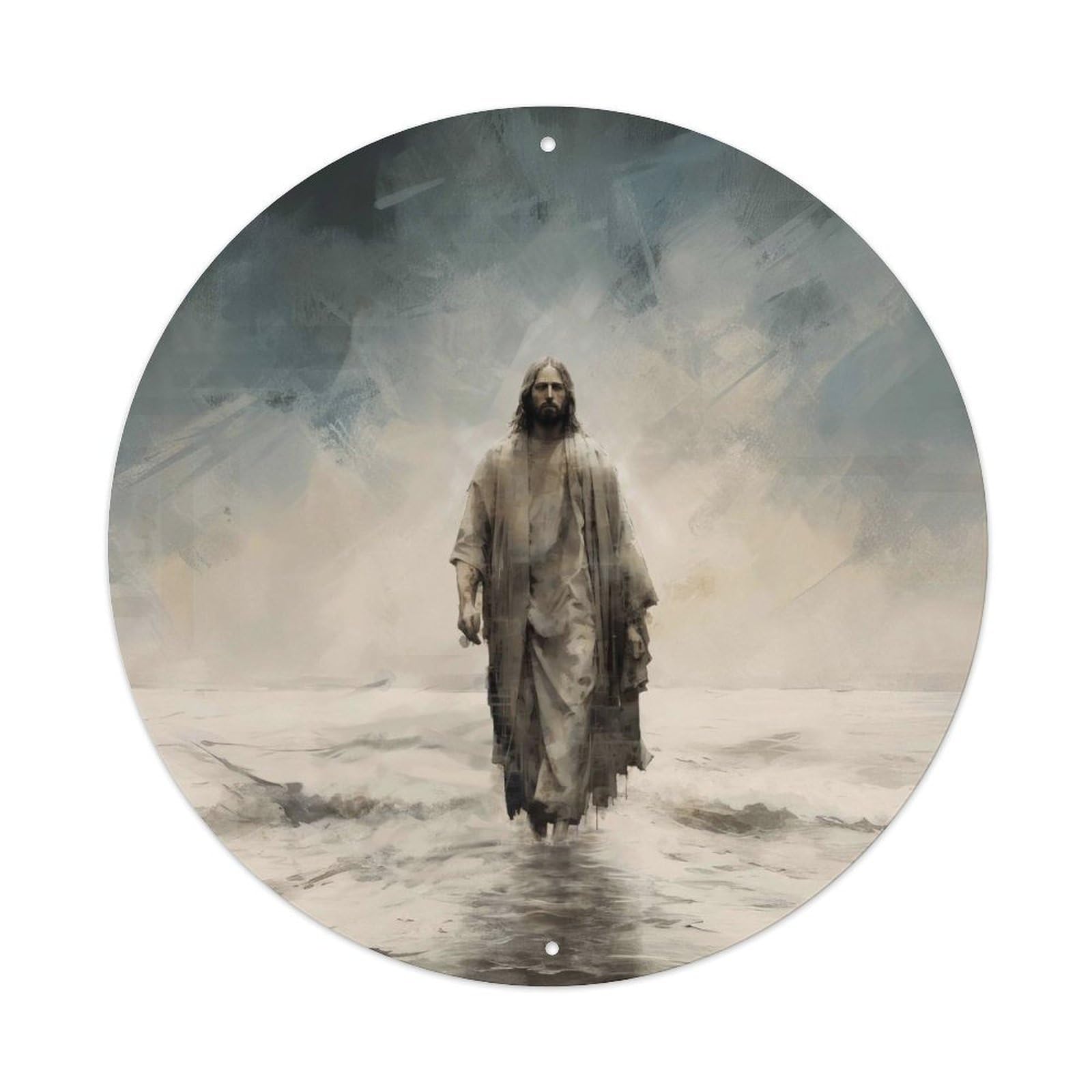 Christian Jesus Religious Metal Tin Sign