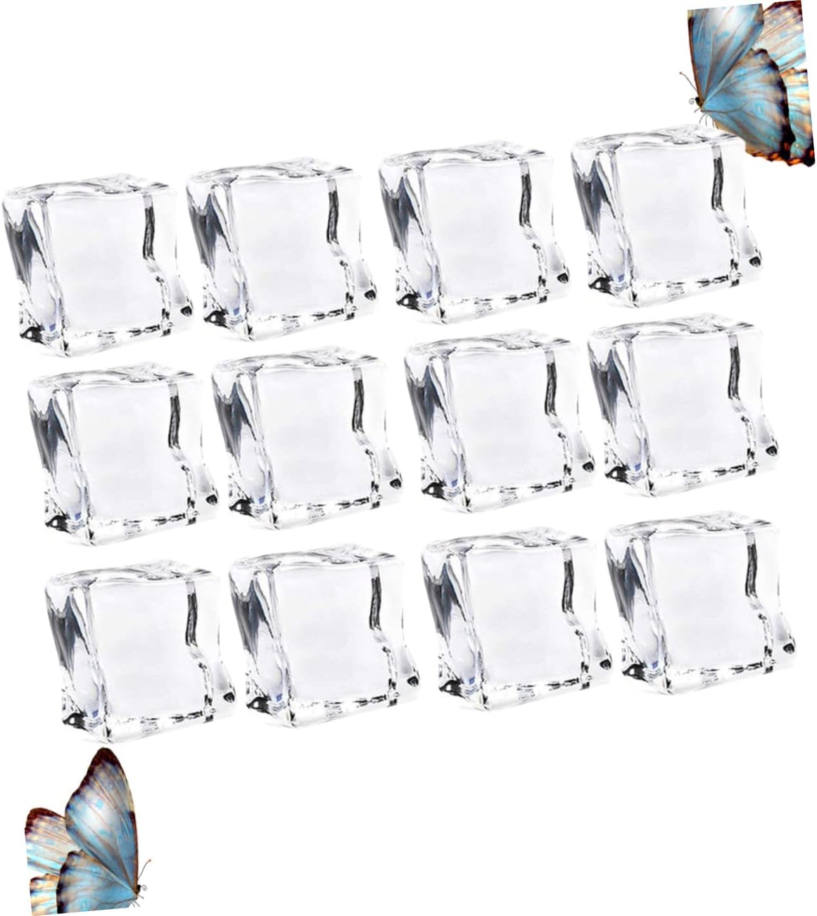 Artificial Ice Cubes 48 Pcs 20mm Acrylic Props image 4