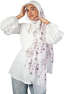 سكارف شيفون تشي-تشي للنساء من تاي شوب مقاس 75 * 200 × 75*200