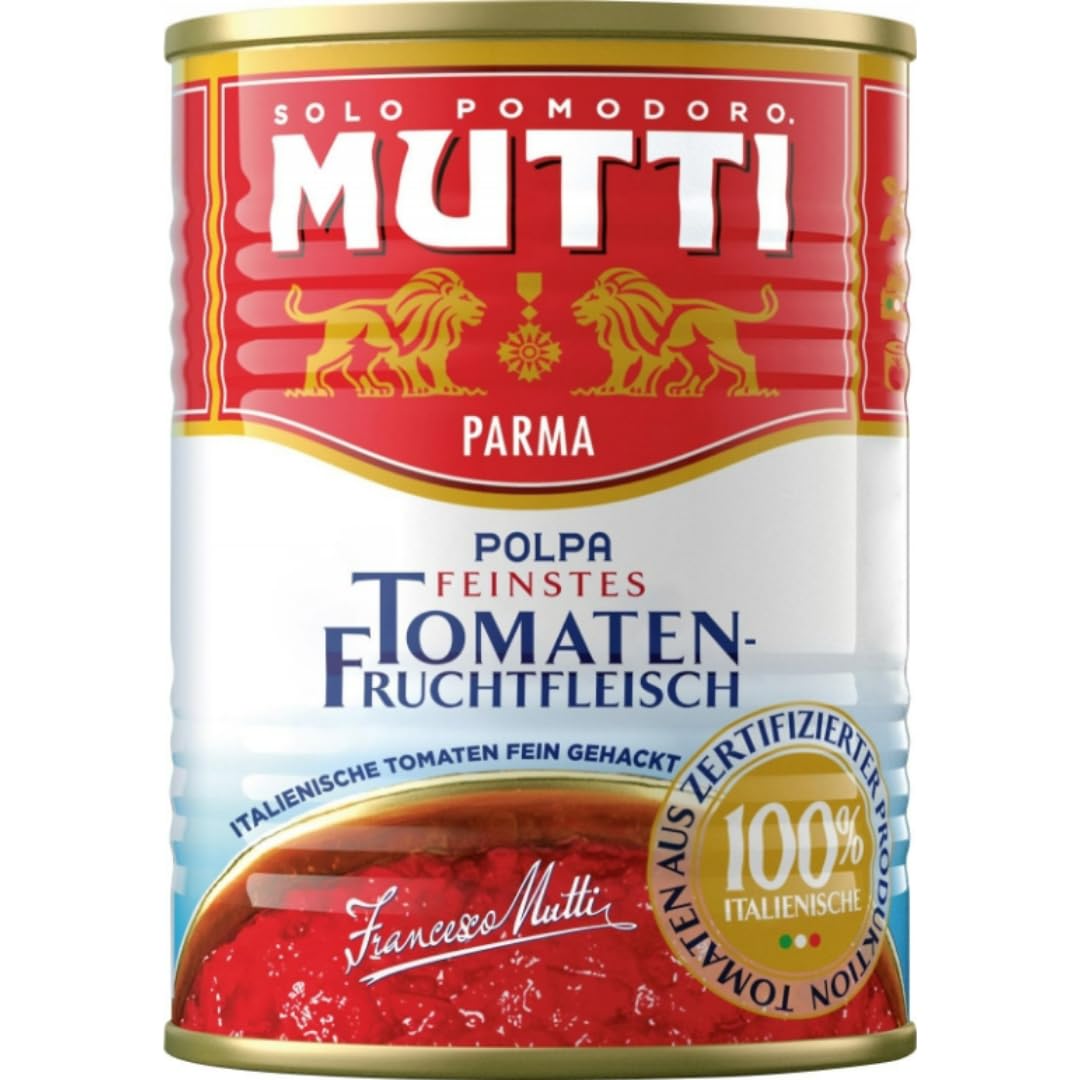 Mutti Polpa Feinstes Tomaten-Fruchtfleisch 400 gramm x 5 STÜCK