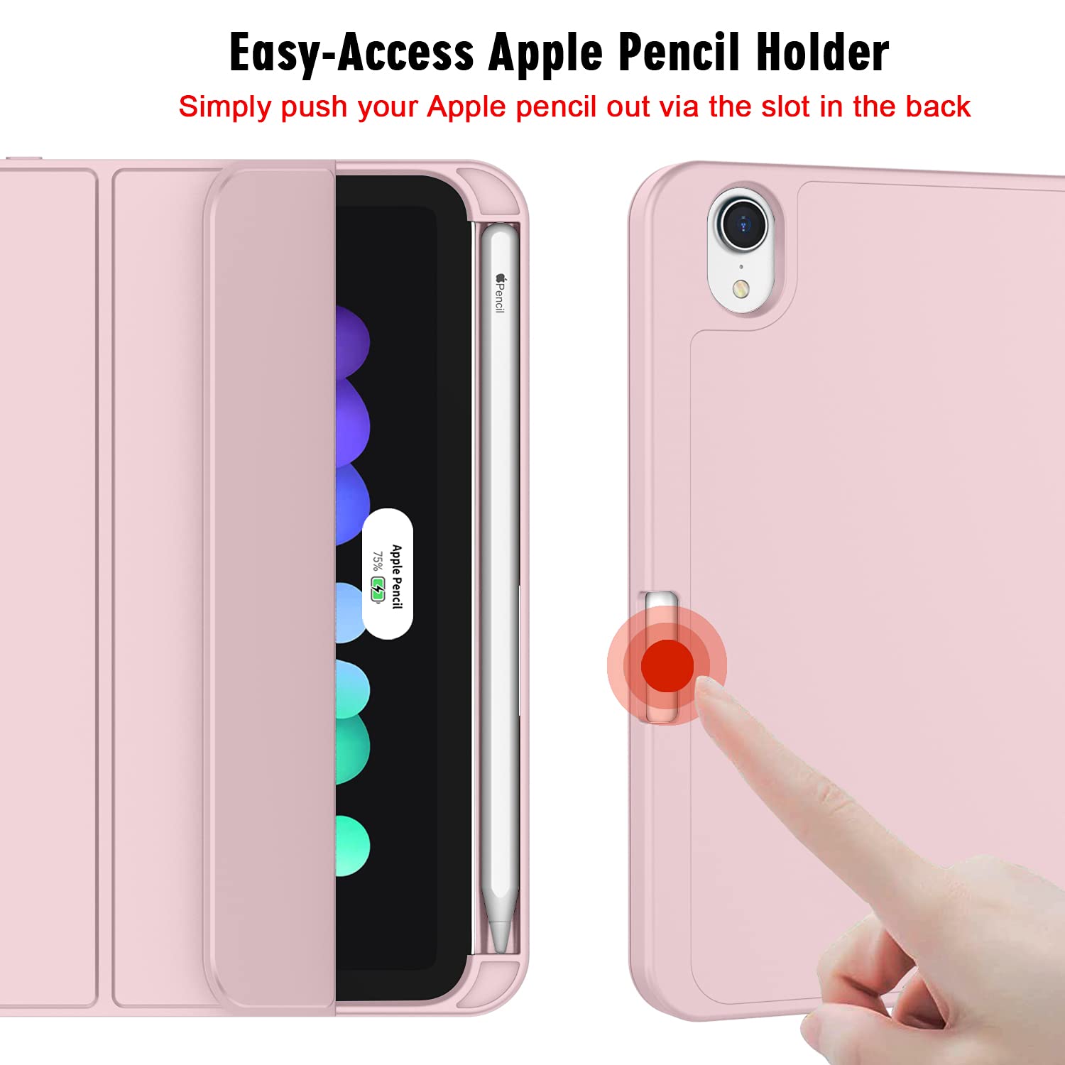 iPadアクセサリー iPad mini7 A17pro+ Apple Pencil Amazon.com: ZryXal for iPad mini 7 Case A17 Pro 2024/iPad Mini 6