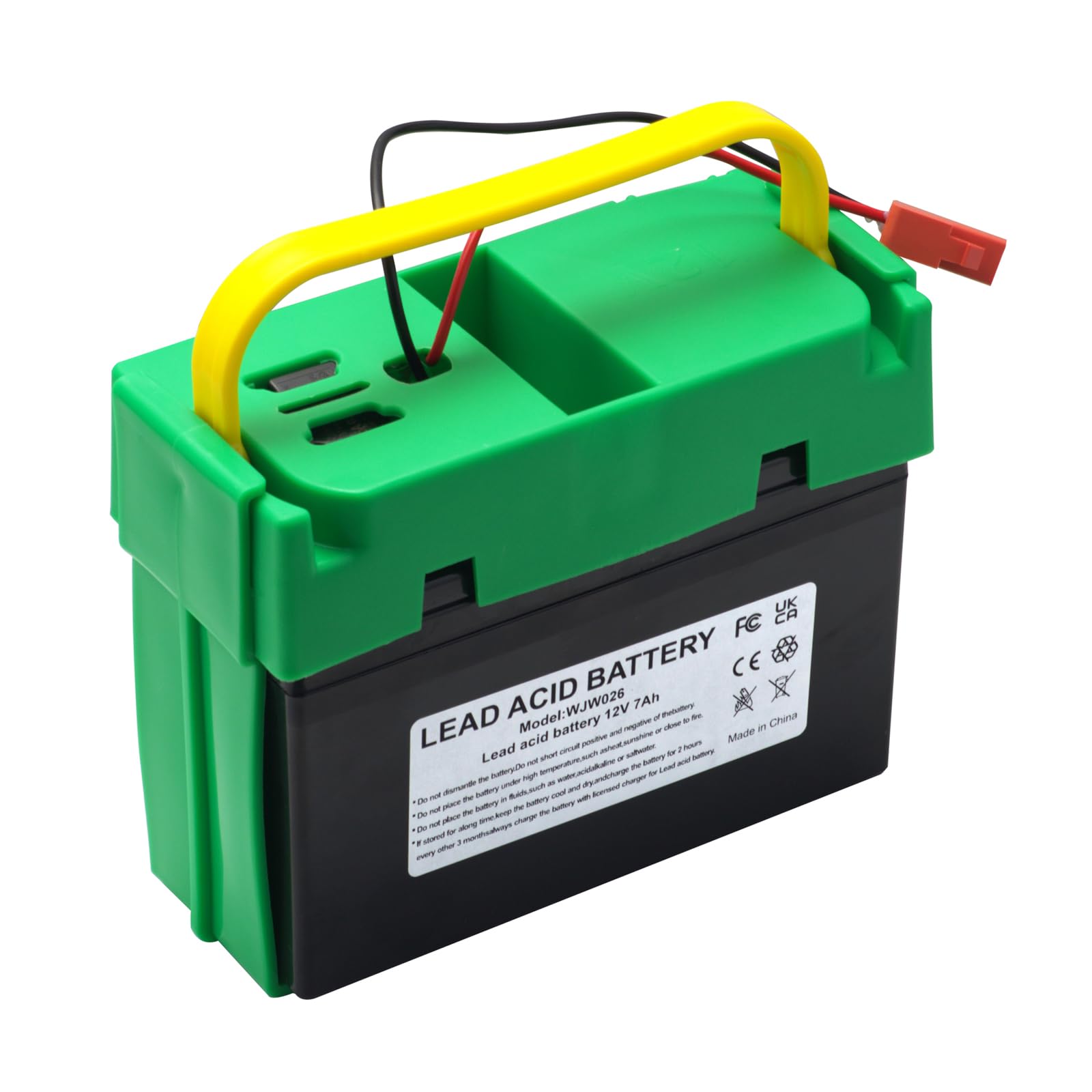 Photo 1 of 12V 7Ah Lead Acid Rechargeable Battery for TOBBl Tractor Child Kids Ride On Car Compatible with Tractor w/Trailer
