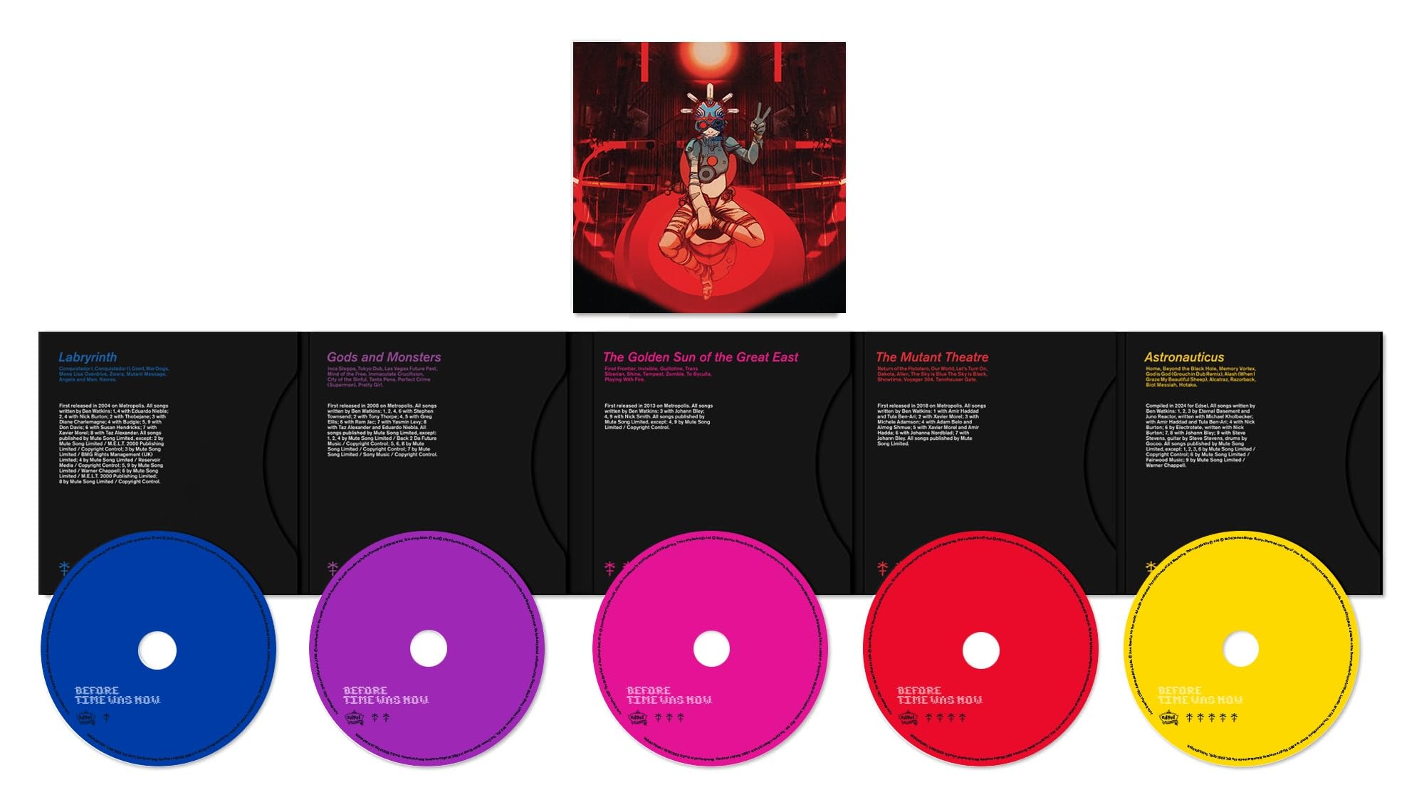 Juno Reactor: 'Before Time Was Now' Signed Deluxe Packaging