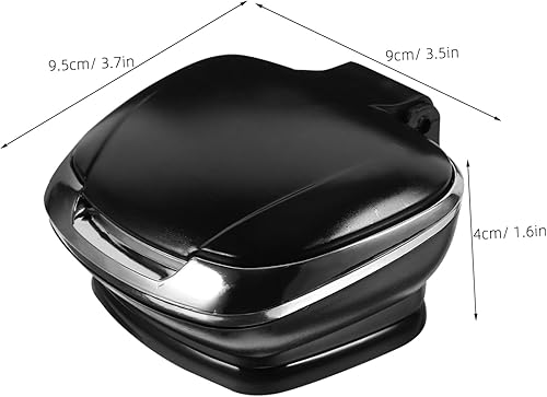 Vista 2 de ERINGOGO Cenicero de coche, cenicero de coche, cenicero para automóvil, cenicero para automóvil, cenicero LED automático, cenicero antideslizante