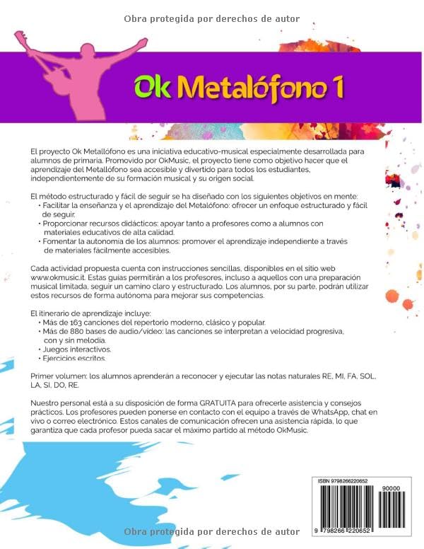 Miniatura 2 de Ok Metalófono 1 Método didáctico para la educación musical