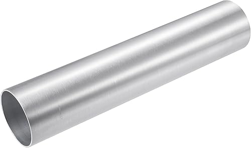 Miniatura 8 de Motoforti Tubo de entrada de aire recto universal, 3.0 in OD, 2.992 in OD, longitud 11.7 in, 11.811 in de longitud, aleación de aluminio 6061, tono