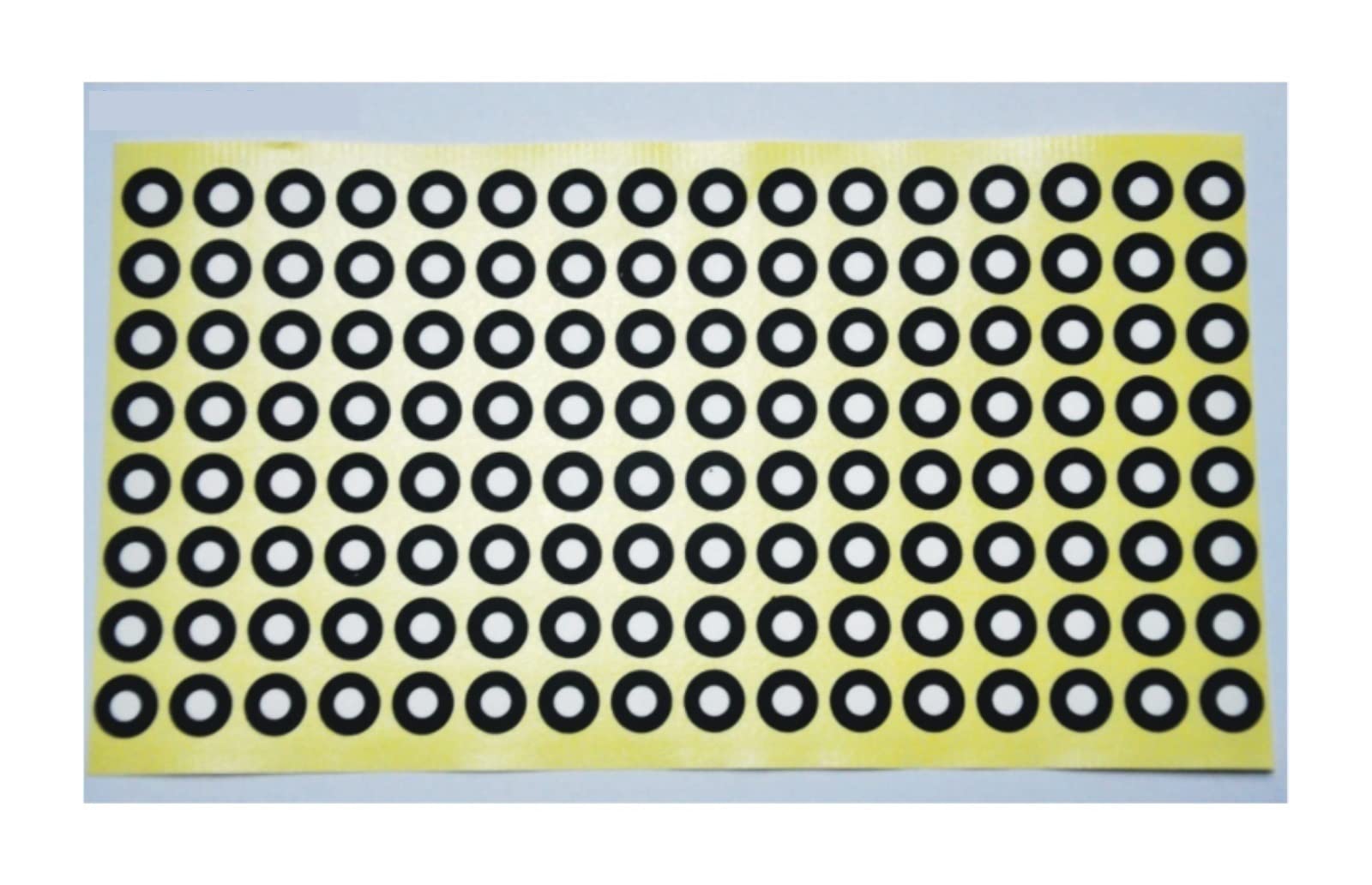 3D-Scan-Marker für 3D-Scanner, 10000 Punkte 3D-Scanner-Markierungspunkt Digitales Lesegerät Markierungspunkt Selbstklebendes schwarzes Markierungspunkt-Etikett Innen 4 mm Außen 8 mm für präzises optis