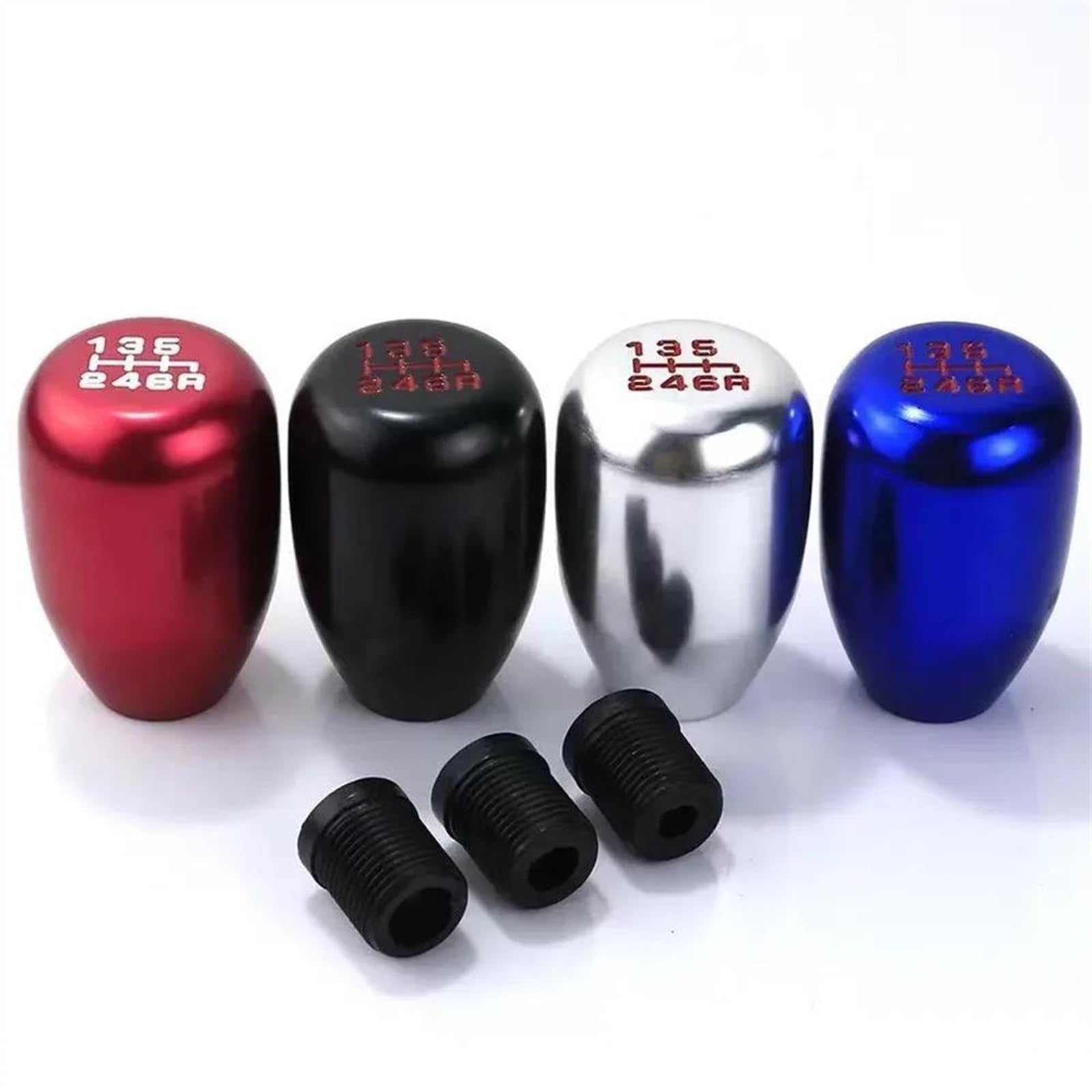 Blue Sparco Universal Car Gear Shift Knob Modified Auto Transmission Lever Metal For All Car At Best Price In New Delhi - Foto 8