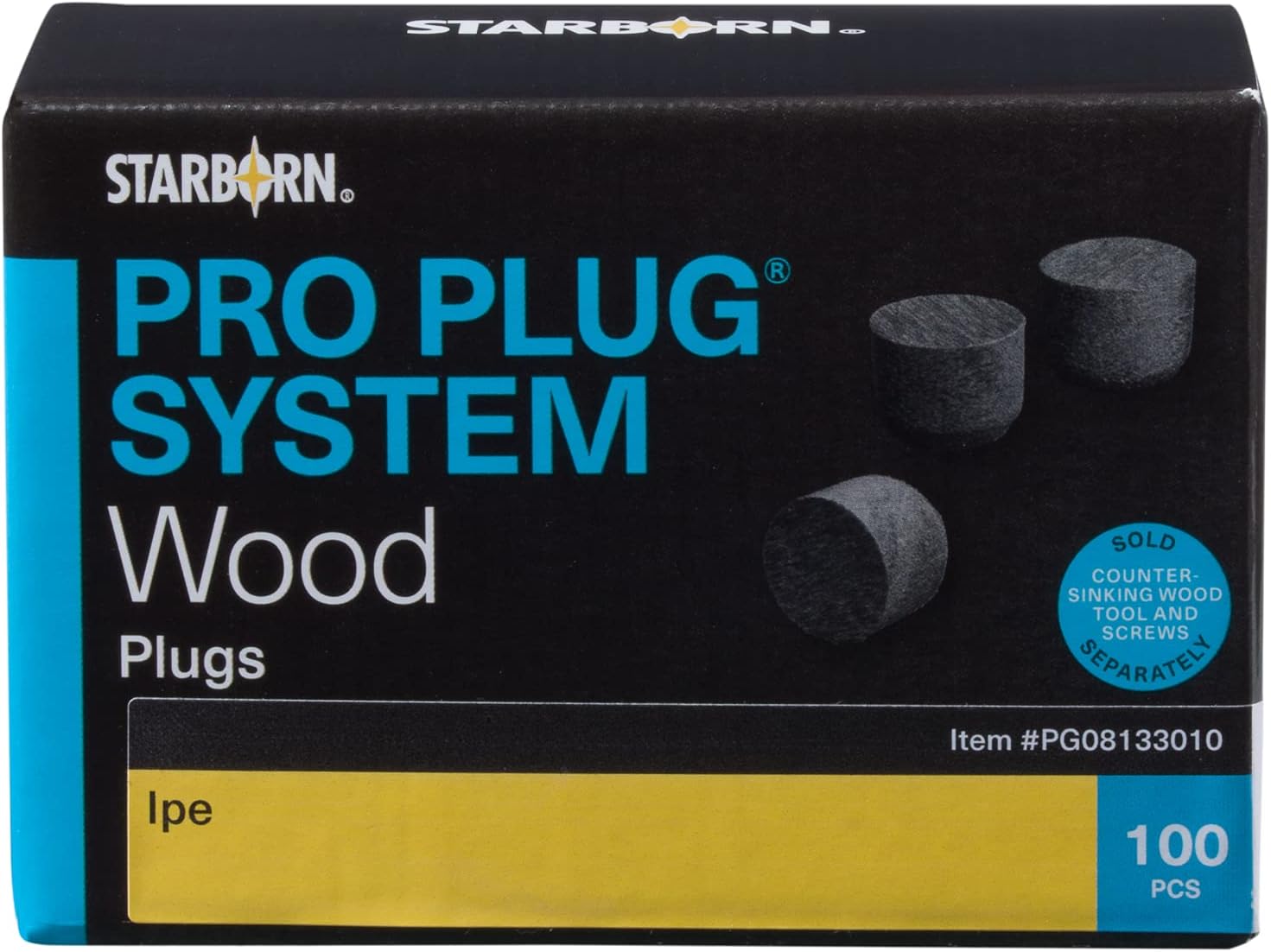 PRO-PLUG System - for IPE - 100 pc Component Pack Plugs Only 5/16" Diameter