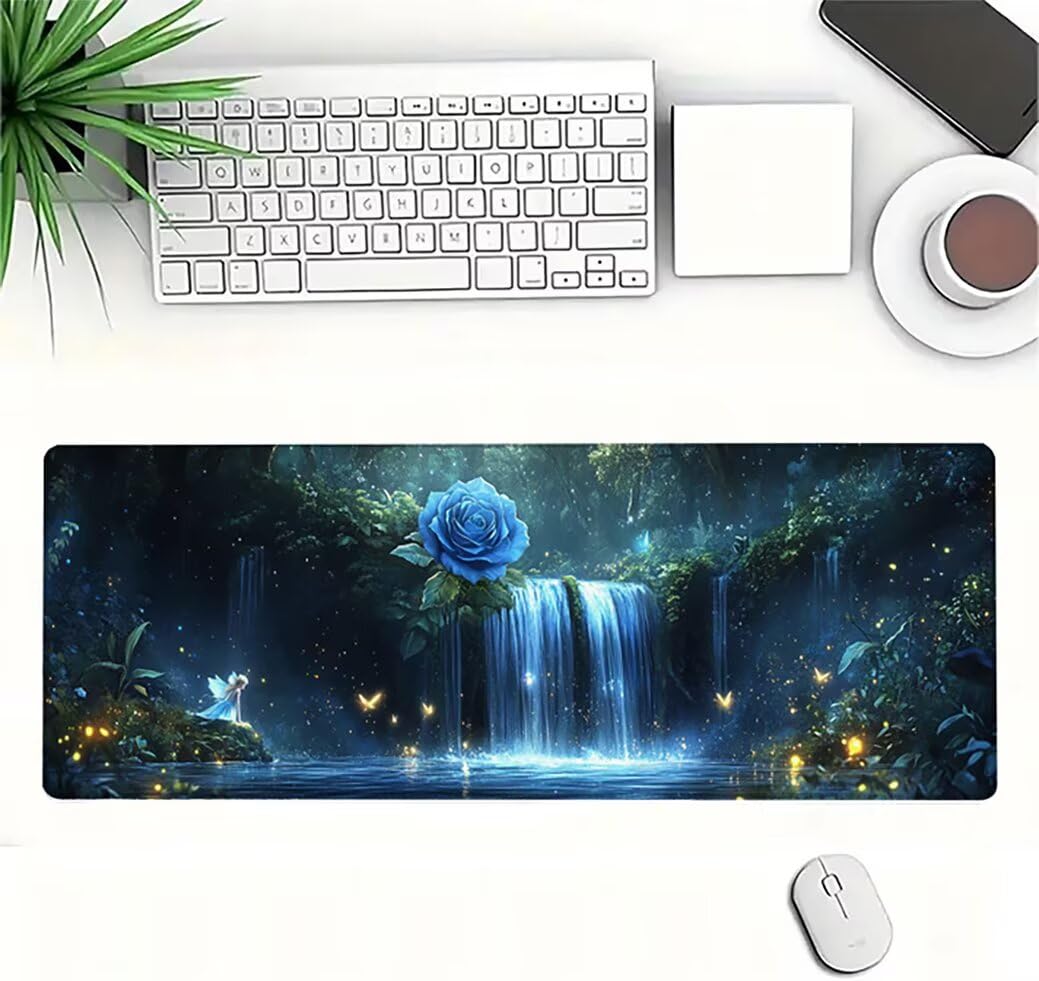 Genérico Lpfieonn Océano Gaming Alfombrilla Ratón 120x60cm PF-2577