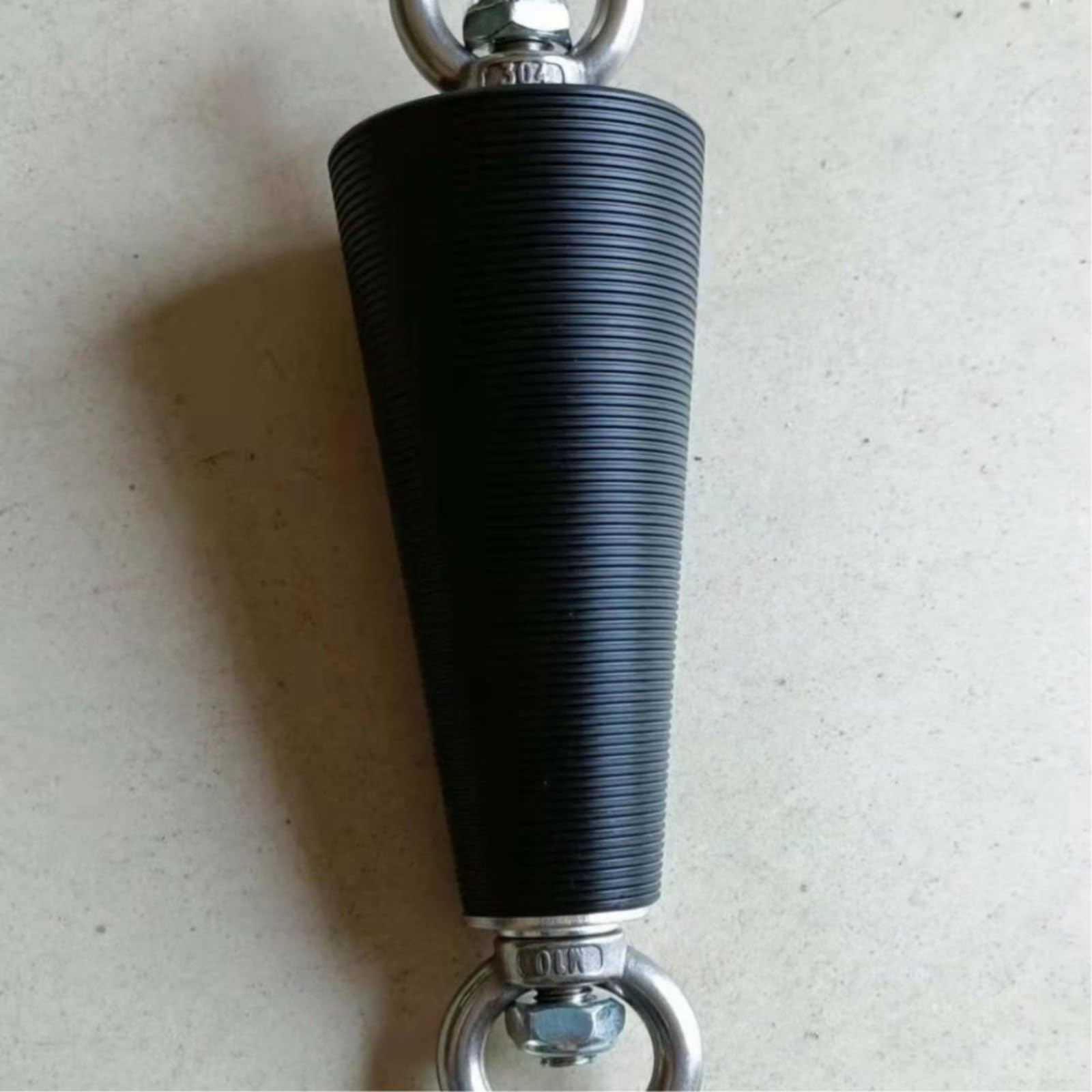 Juego de 2 asas de dominadas con cono cónico y agarres rectos para fitness, barras colgantes de hierro para mejorar los músculos del antebrazo y el rendimiento de escalada en casa