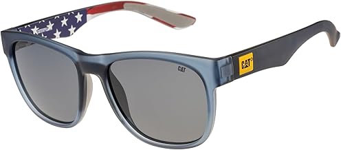 CAT CTS 8028 UV400 Polarized Men's Square Sunglasses, 58 mm