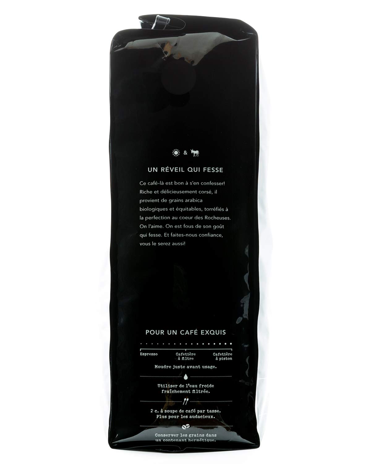 Super Brands Kicking Horse Coffee 454 Horse Power, Dark Roast, Whole Bean, 1 Kg (Pack of 6) - Certified Organic, Fairtrade, Kosher