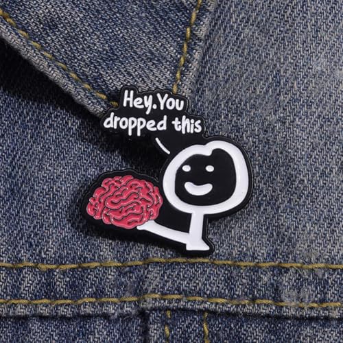 Image of Enamel Pins Cute Lapel Badge Funny Pins for Backpacks Hats Clothes Decorative, Men Women's Brooches Pins Gifts