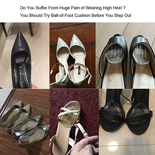 Image of Lify Ball of Forefoot Insoles, Front Foot Cushions, Forefoot Insoles for Metatarsal Support and Foot Pain Relief -Self Adhesive - Ball of Foot Pads-2 Pair