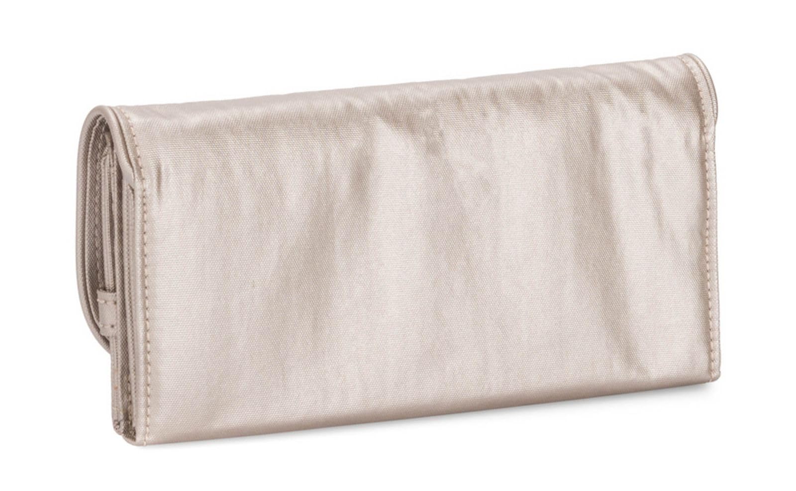 Kipling Money Land Grand Portefeuille, Metallic Glow (Argent)